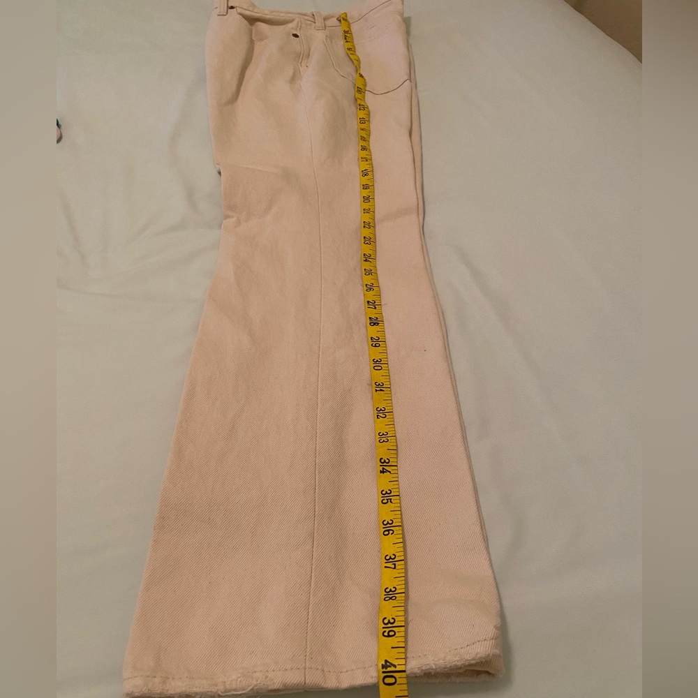 J. Crew Women's Boot Cut Jeans - cream